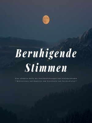 cover image of Beruhigende Stimmen